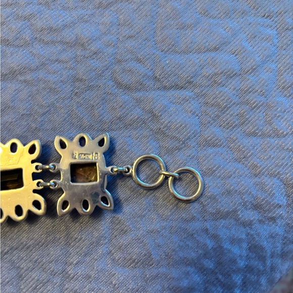 Nicky Butler gemstone toggle bracelet in .925 Sterling Silver - Picture 9 of 10